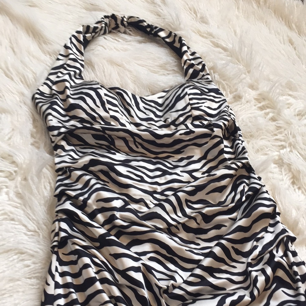 Cocktail halter dress